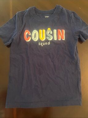 Carter's Navy 'Cousin Squad' Graphic Tee